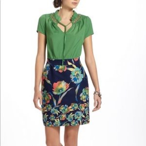 Anthropologie Dresses & Skirts - Anthropologie Tabitha Elland Floral dress pockets